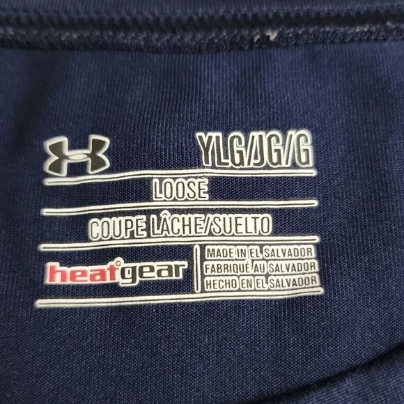 Under Armour Youth Notre Dame T-Shirt Size Large - Picture 6 of 6